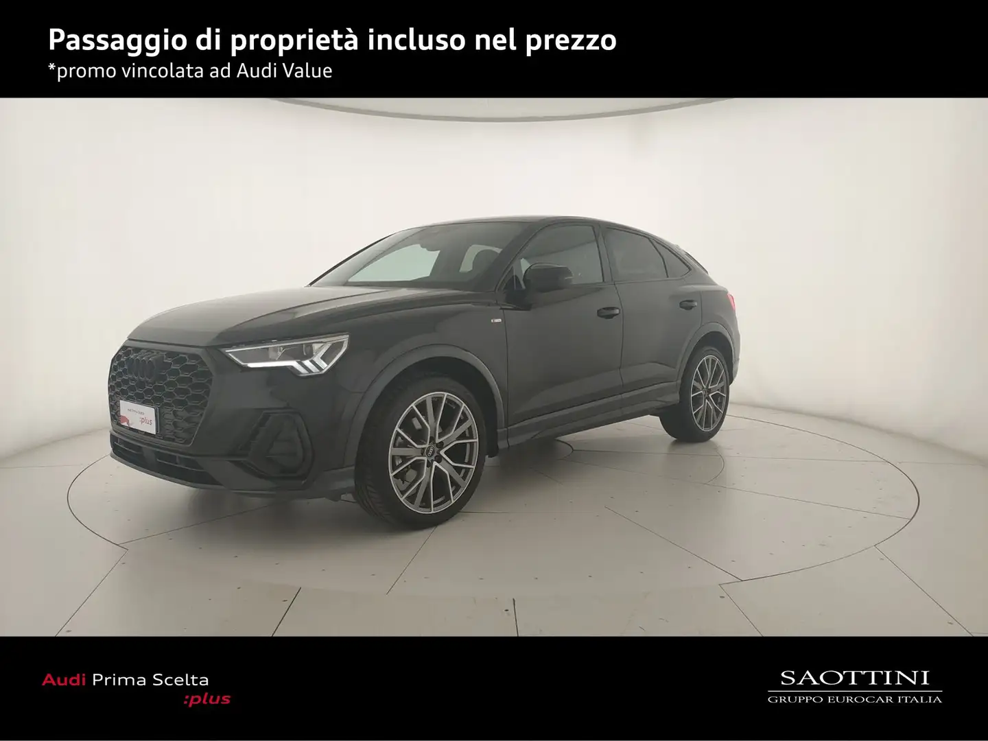 Audi Q3 Sportback 35 2.0 TDI S line edition S tronic Nero - 1