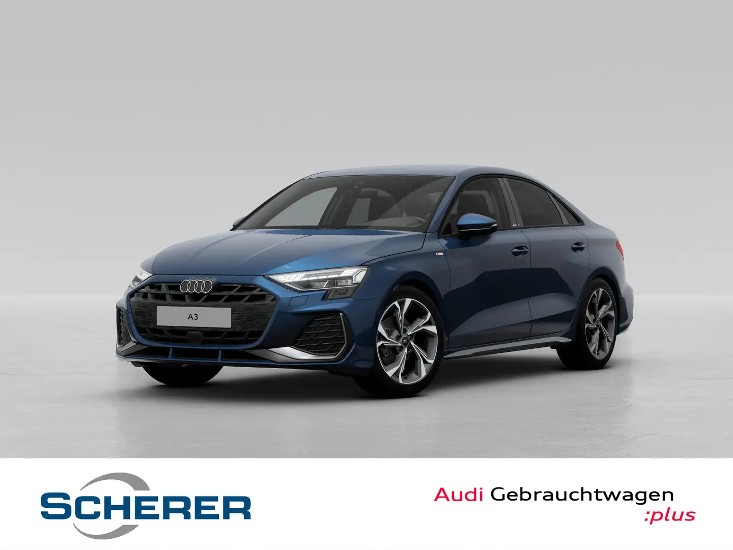 Audi A3 S line 30 TFSI LED NAVI EINPARKHILF Blau - 1