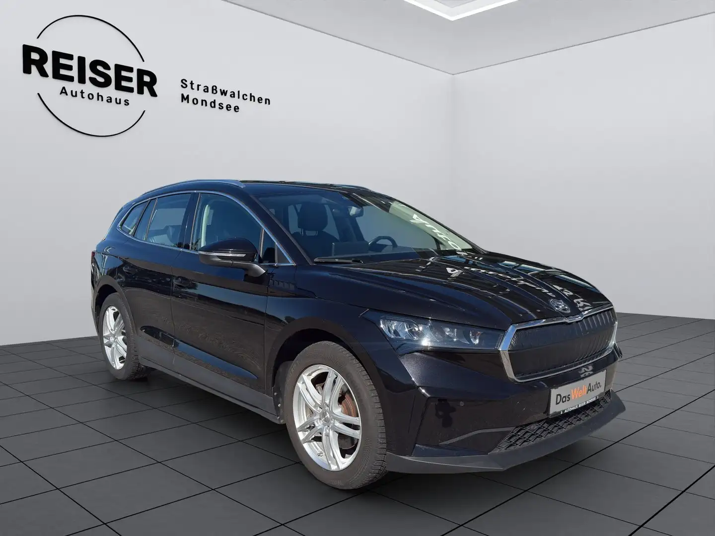 Skoda Enyaq 80 Pre-Booking Schwarz - 2