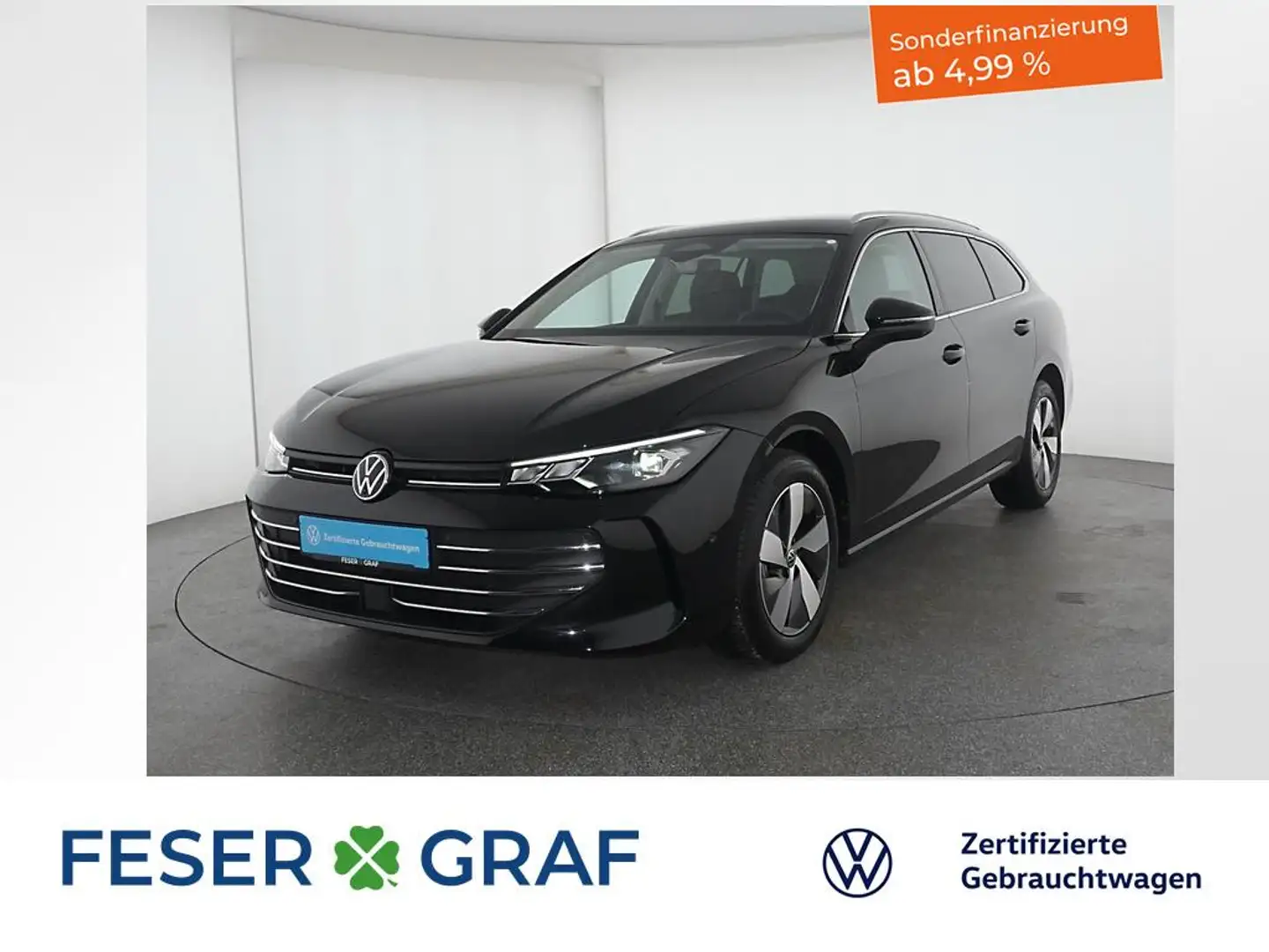 Volkswagen Passat Variant 2.0 TDI Business DSG AHK AreaView Schwarz - 1
