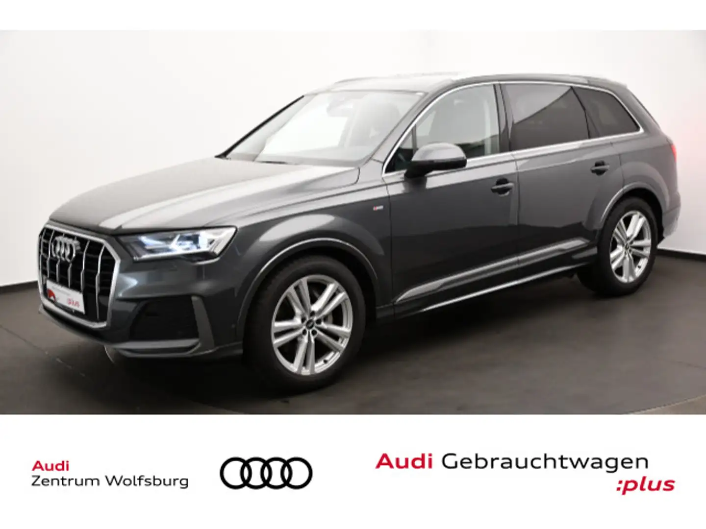 Audi Q7 45 3.0 TDI Tiptronic quattro Pano/LED/Tempo Gris - 1