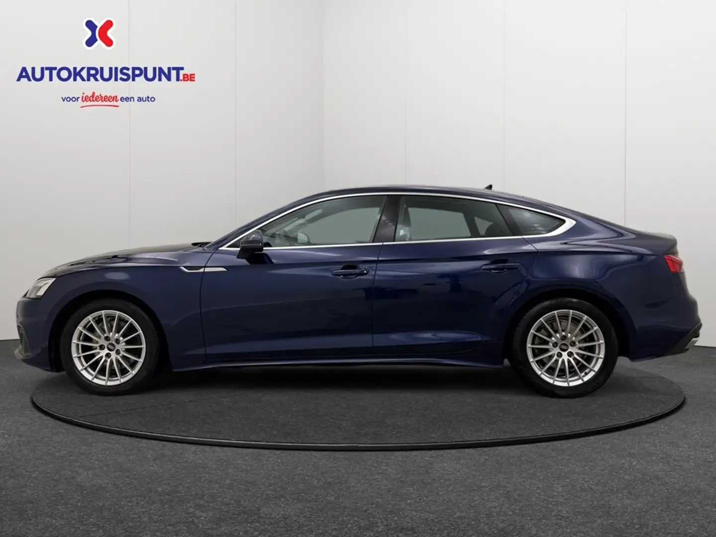 Audi A5 2.0 Tfsi S-Tronic Leder GPS Camera Verw.Zetels Bleu - 2