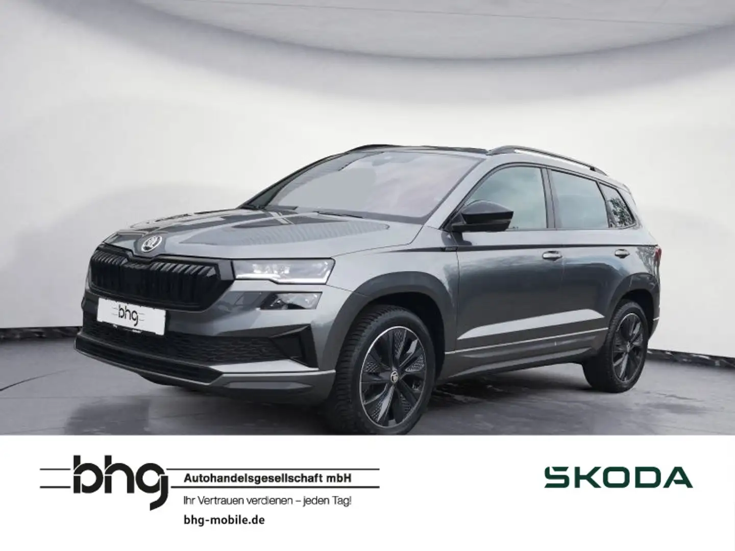 Skoda Karoq 2.0 TSI 4x4 DSG SPORTLINE #Pano #ACC #Kame Grijs - 1