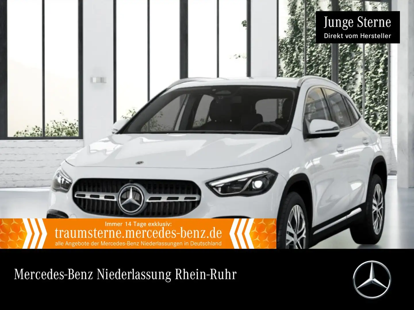 Mercedes-Benz GLA 200 d PROGRESSIVE+360°+MULTIBEAM+TOTW+8G Weiß - 1