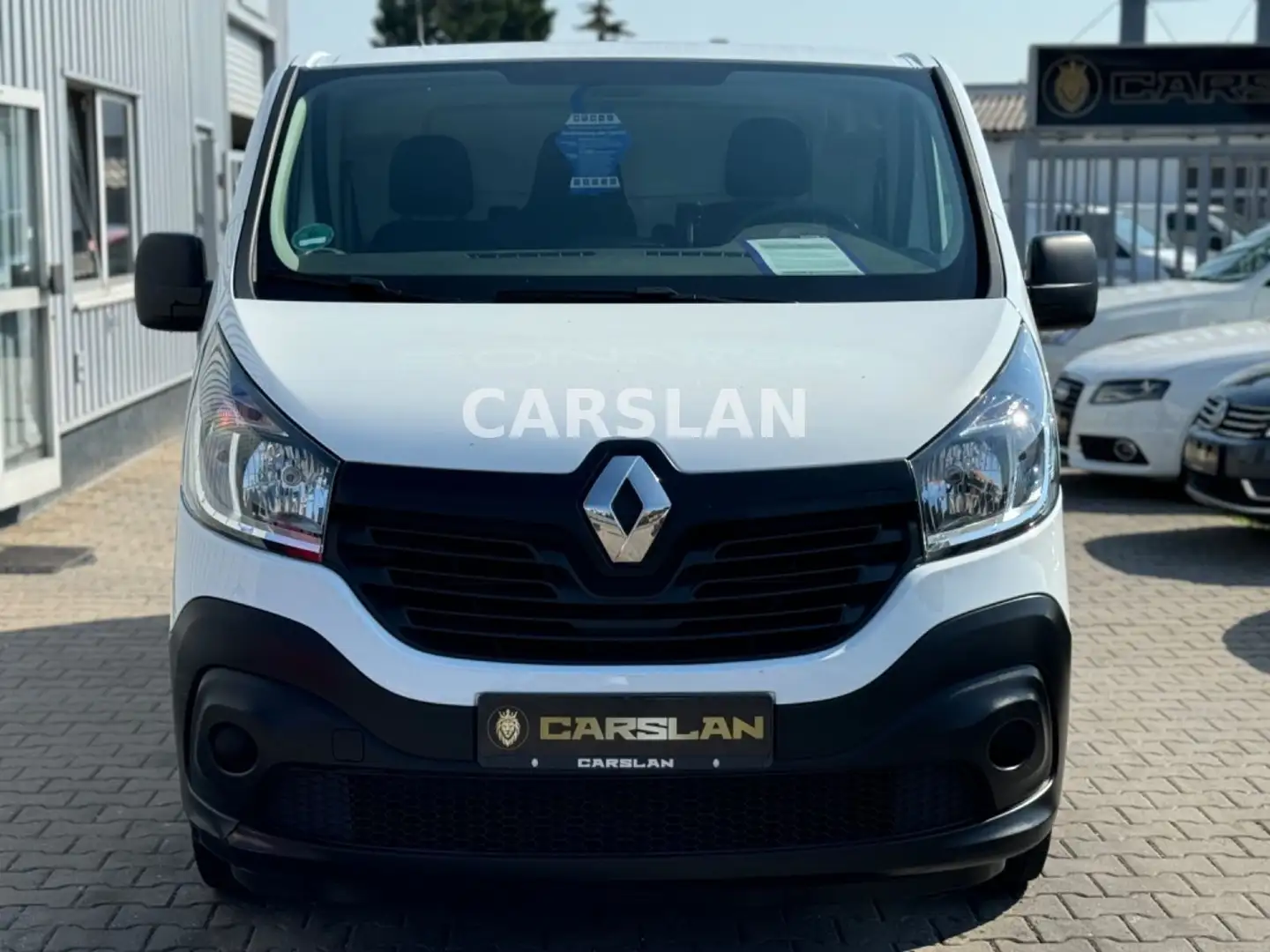 Renault Trafic Kasten 1.HAND+KLIMA+AHK+PDC+KEYLESS+EURO6 Weiß - 2