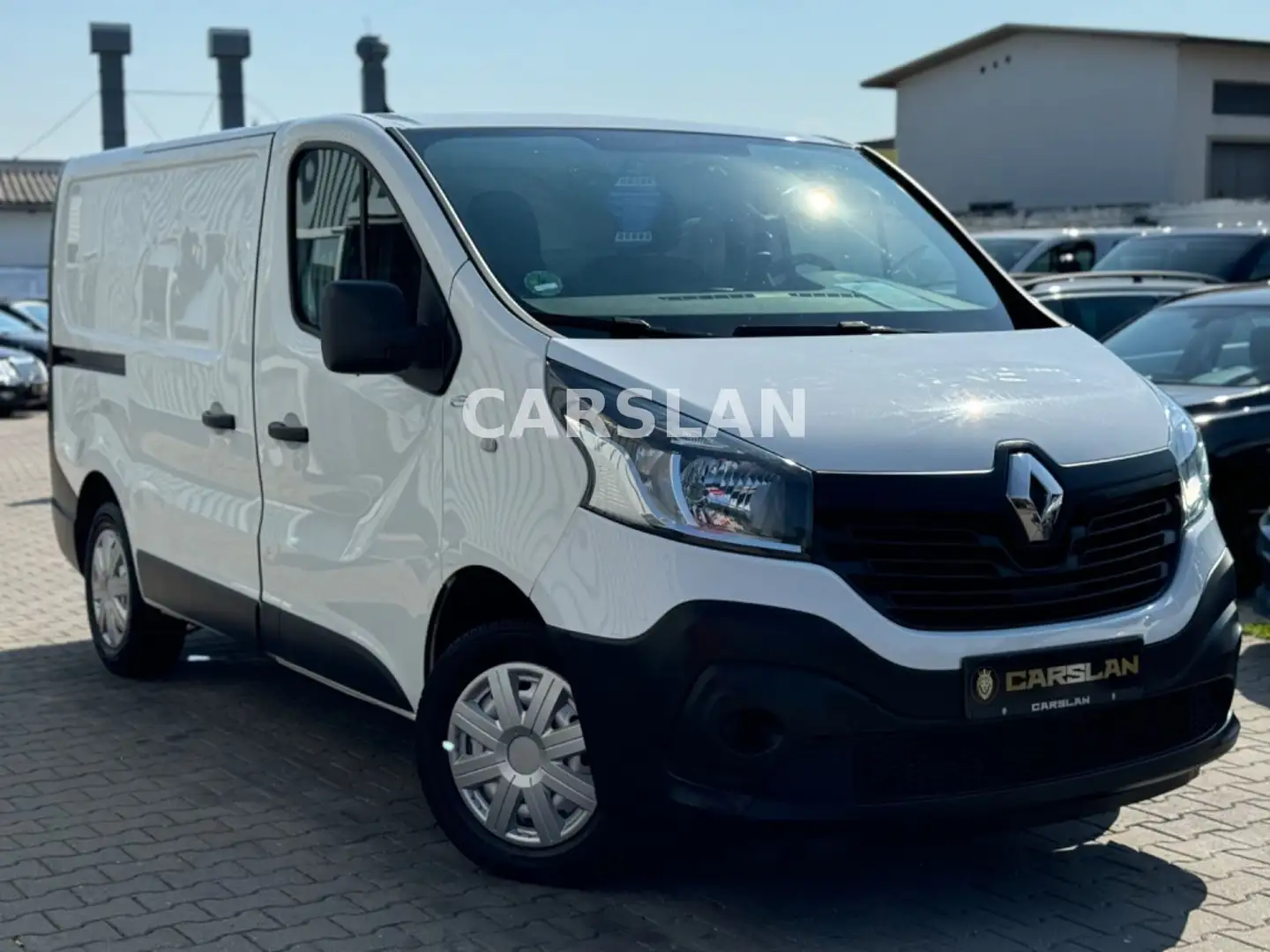 Renault Trafic Kasten 1.HAND+KLIMA+AHK+PDC+KEYLESS+EURO6 Weiß - 1