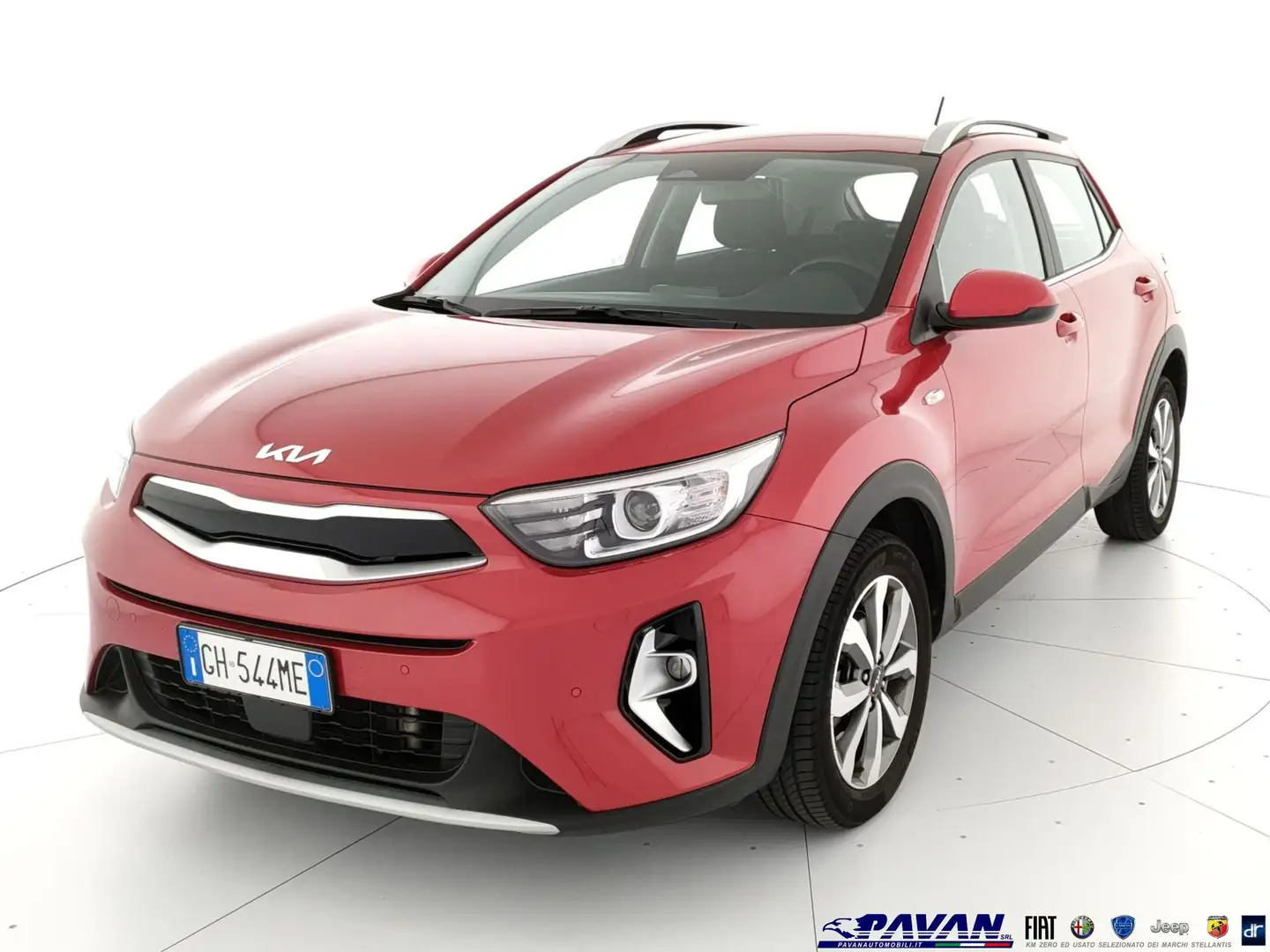 Kia Stonic 1.0 T-GDi 100 CV MHEV iMT Style Rosso - 1