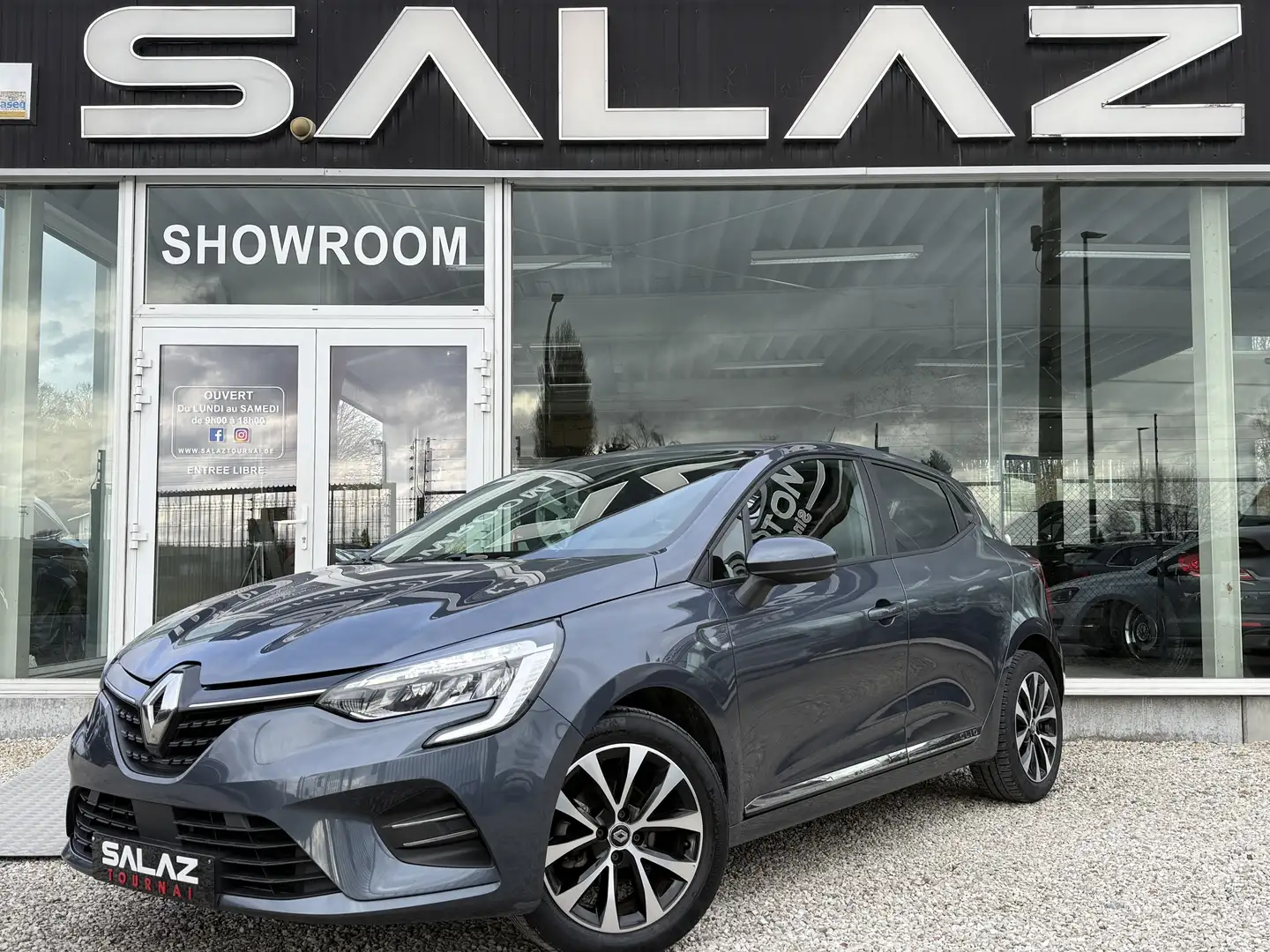 Renault Clio Clio 1.0 TCE_NAVI_BLUETOOTH_JANTES_LED_CLIM_ Grau - 1