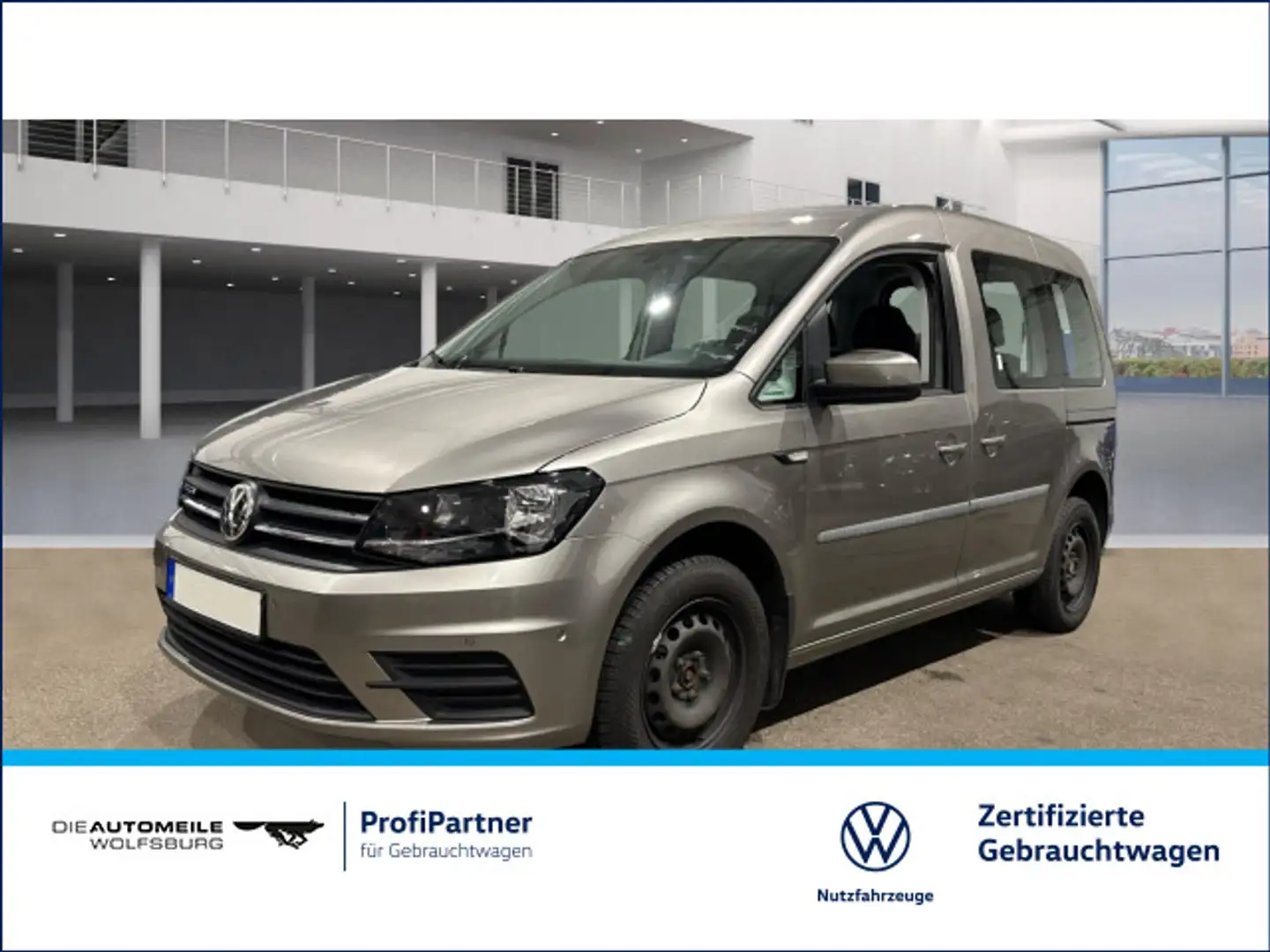 Volkswagen Caddy 1.4TGI Trendline KLIMA/SITZHZ/PDC Beige - 1