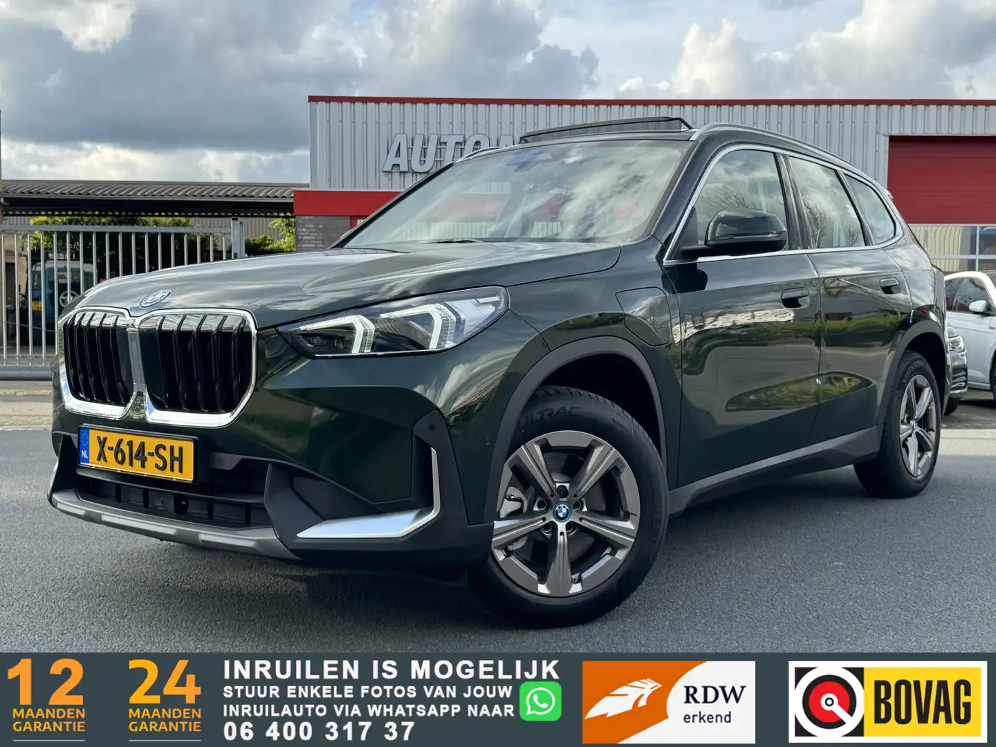 BMW X1 25e xDrive NIEUW VOERTUIG - UNIEK EXEMPLAAR Groen - 1