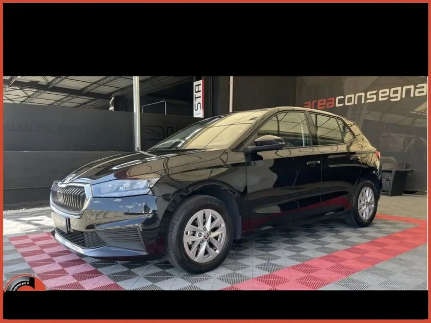 Skoda Fabia Fabia 1.0 MPI 80 CV Schwarz - 1
