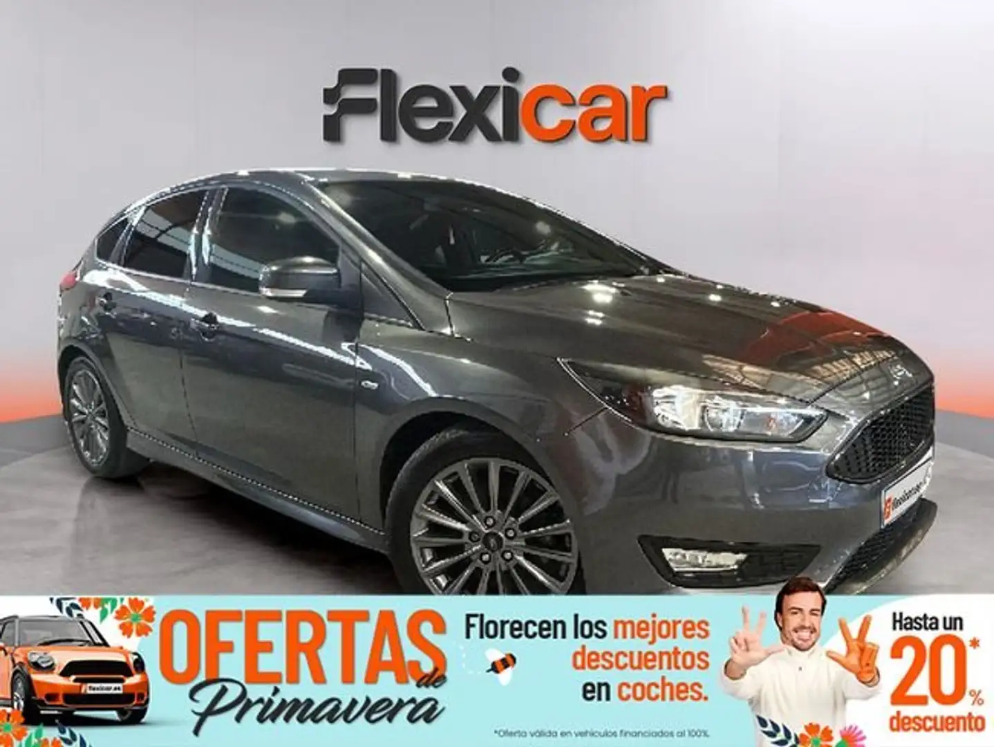 Ford Focus 1.0 Ecoboost Auto-S&S ST-Line 125 Gris - 1