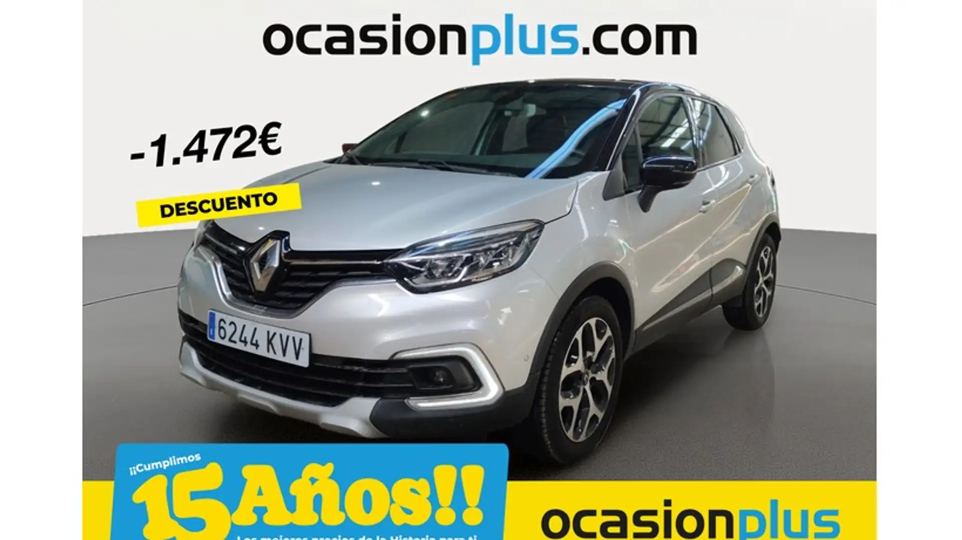 Renault Captur TCe GPF Zen 96kW Argent - 1
