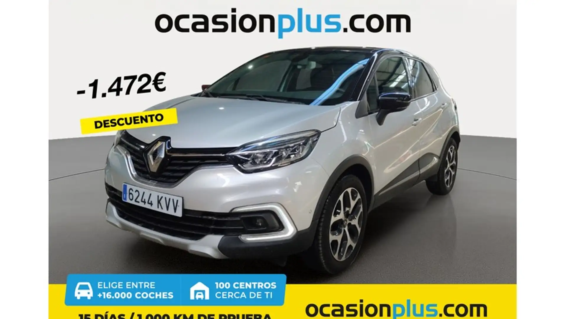 Renault Captur TCe GPF Zen 96kW Plateado - 1