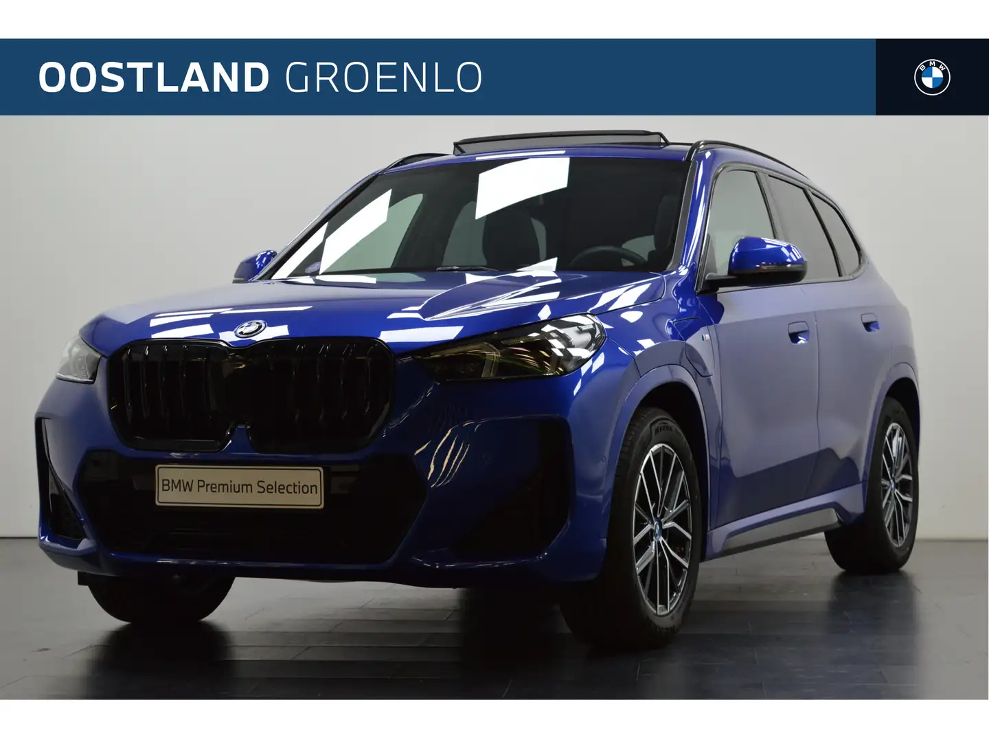 BMW X1 xDrive25e M Sport Automaat / Panoramadak / Trekhaa Blauw - 1