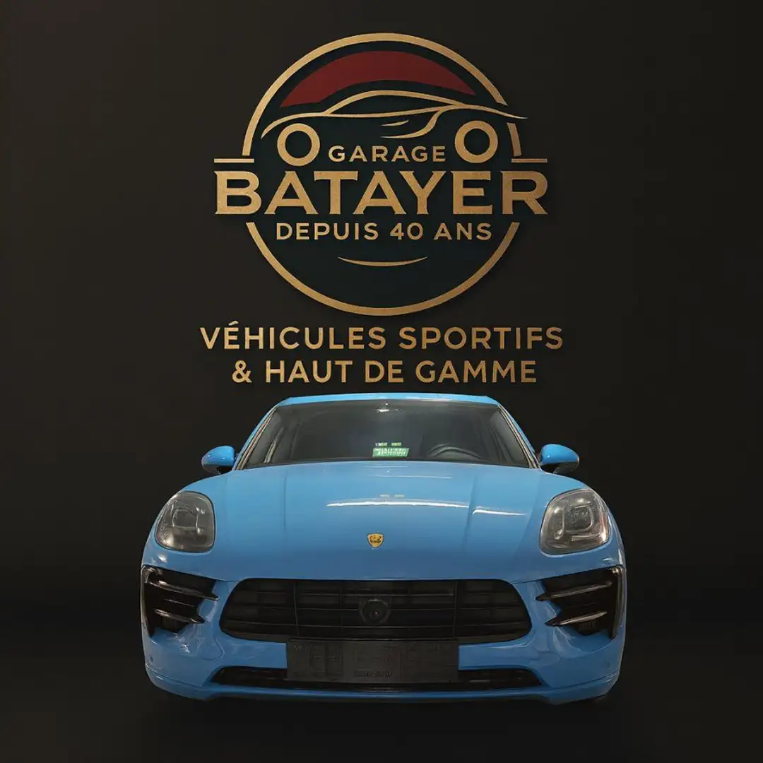 Porsche Macan (2) 3.0 V6 354 S Bleu - 1