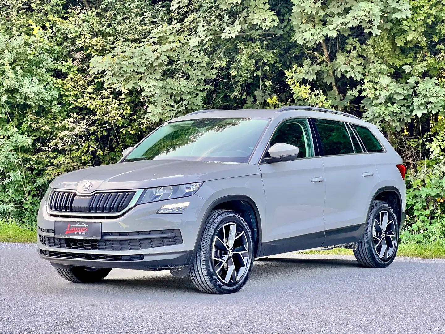 Skoda Kodiaq 2.0 TDI Aut. ACC*LED*NAVI*STHZ*AMBIENTE*1 BESITZ* Grau - 1