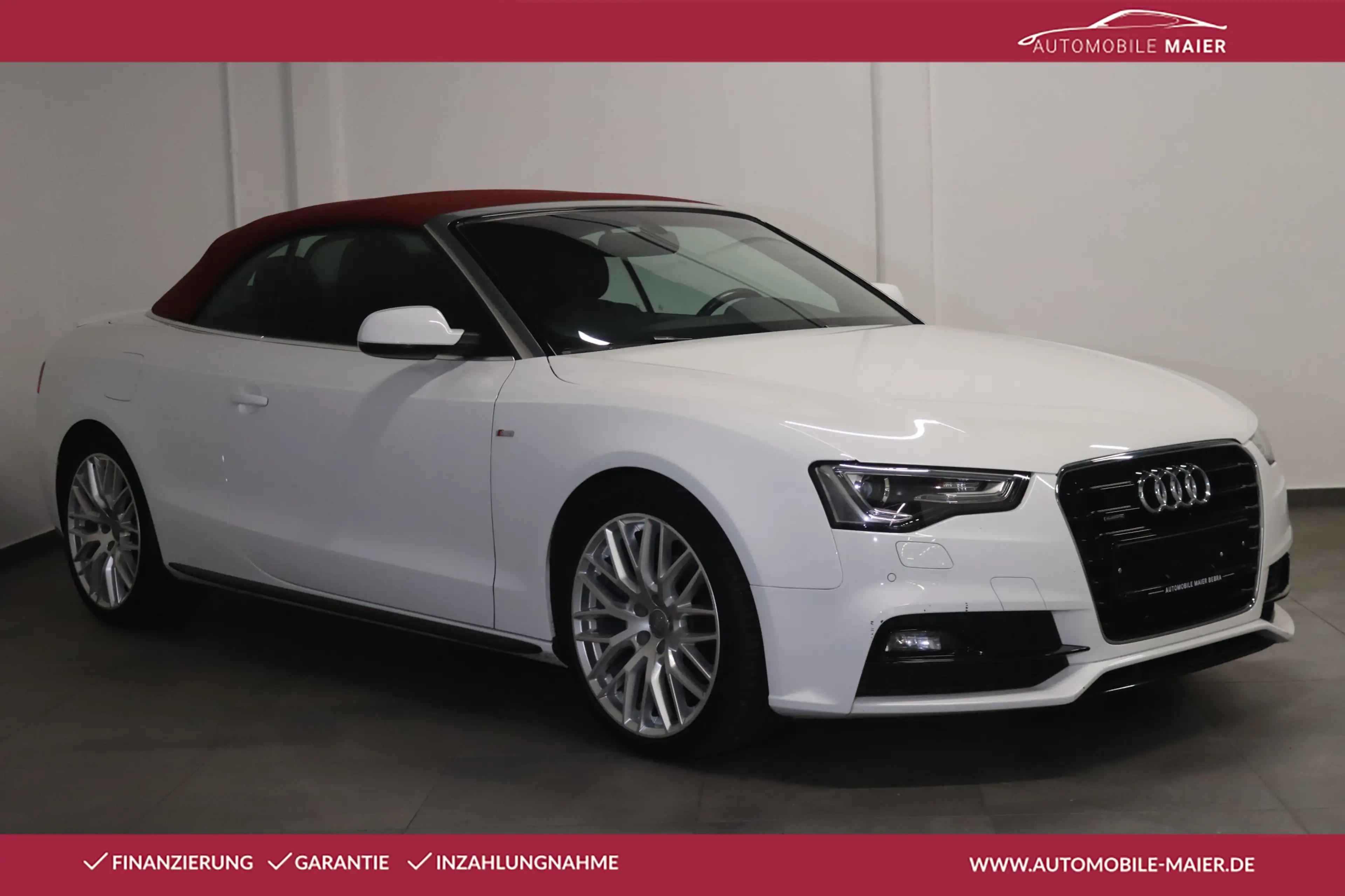 Audi A5 Cabrio 2.0 TDI qu. S-Line-Xenon-AHK-SHZ-PDC