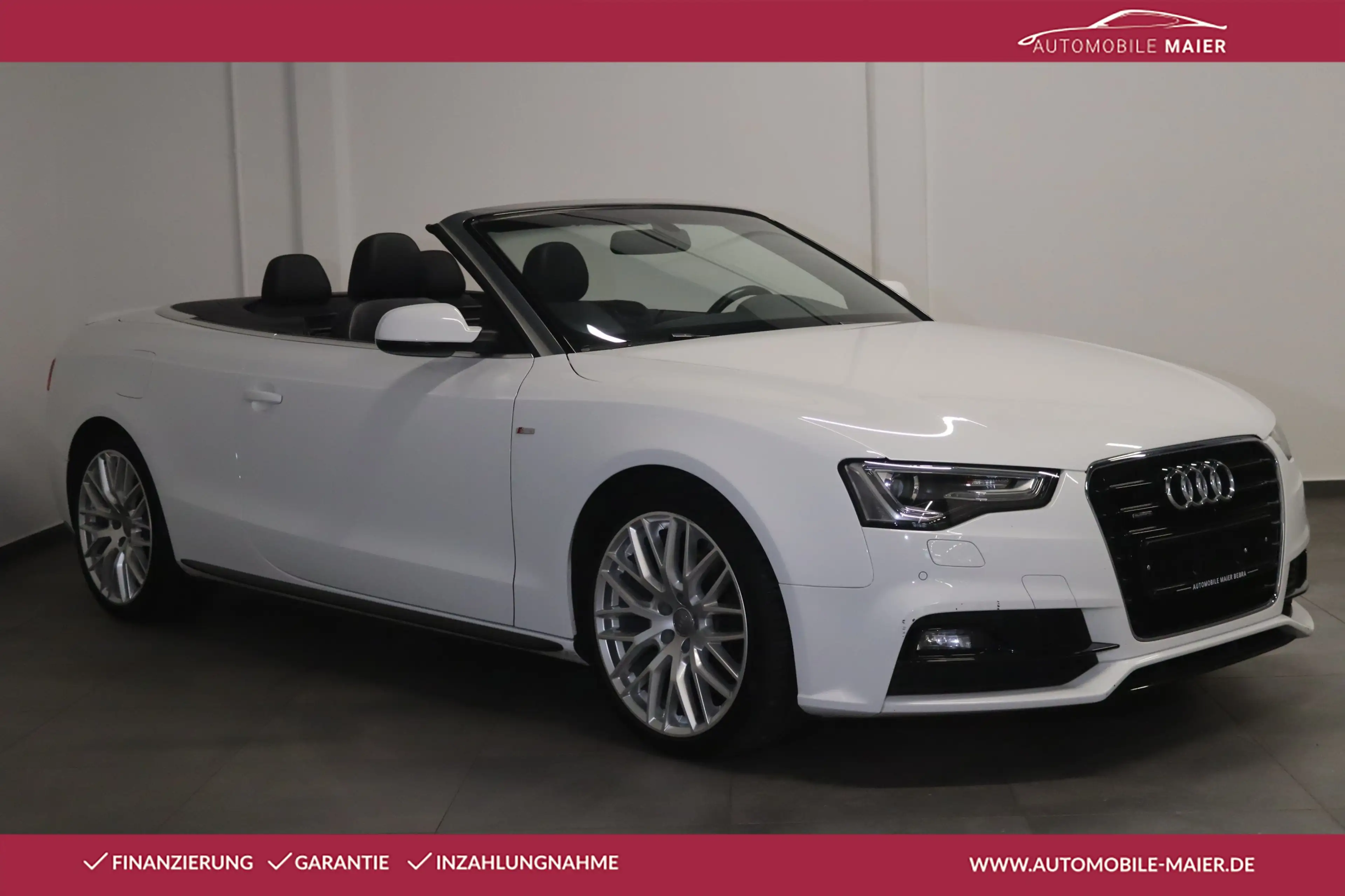 Audi A5 Cabrio 2.0 TDI qu. S-Line-Xenon-AHK-SHZ-PDC — photo 2