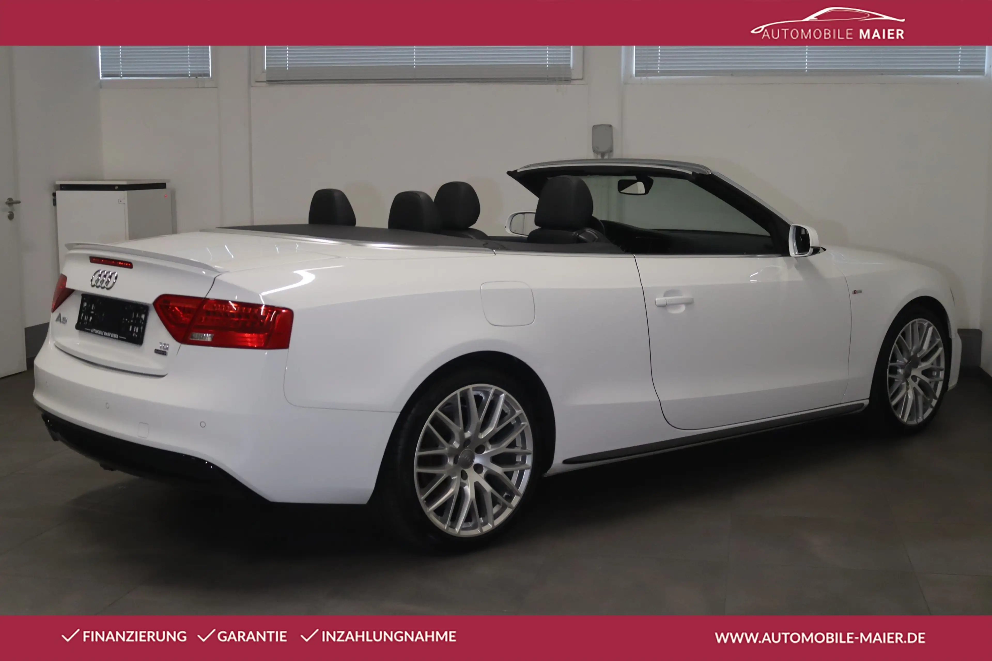 Audi A5 Cabrio 2.0 TDI qu. S-Line-Xenon-AHK-SHZ-PDC — photo 4