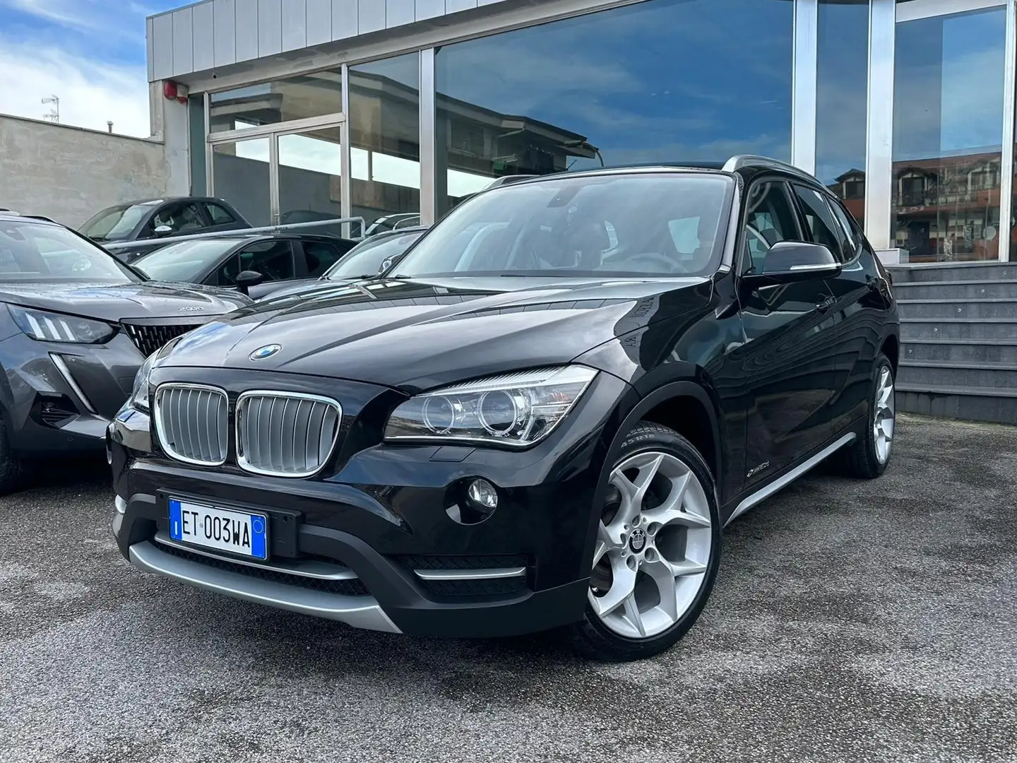 BMW X1 X1 xdrive20d X LINE NAVI LED ITALIANA Nero - 2