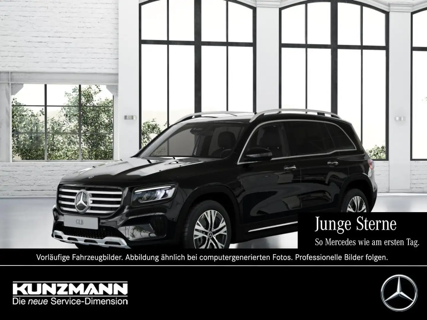 Mercedes-Benz GLB 250 4M Progressive MBUXNavi-Prem. 360° AHK Schwarz - 1