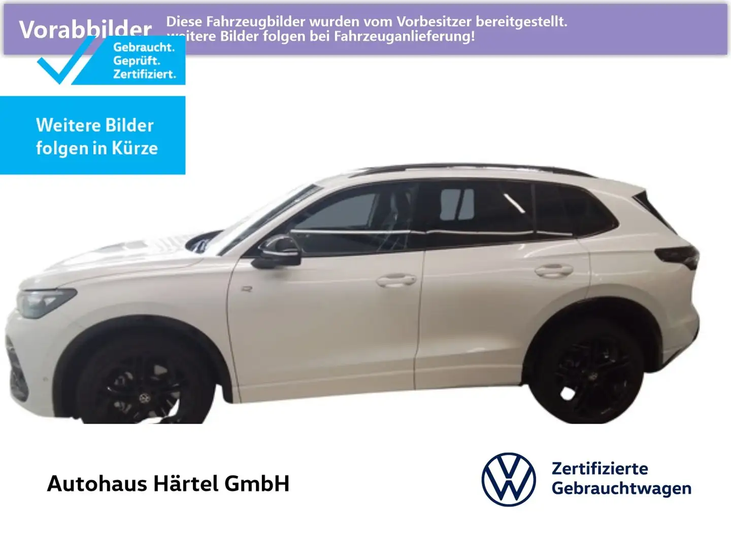 Volkswagen Tiguan R-LINE BLACK STYLE 4MOTION 2.0 TSI DSG Navi Weiß - 1