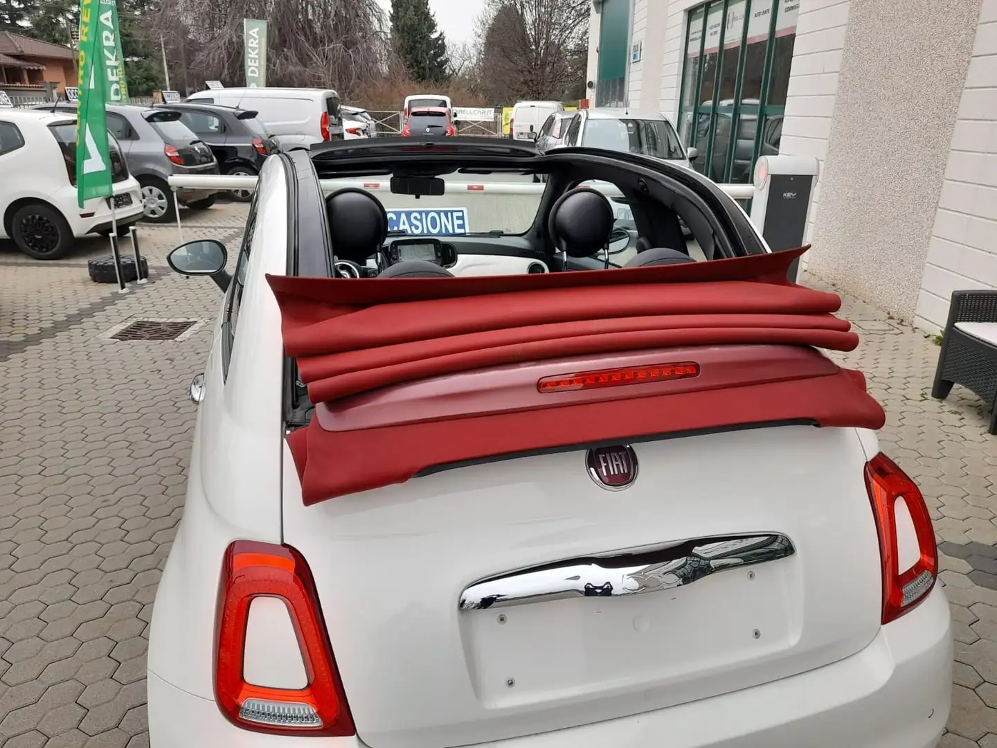 Fiat 500 1.2 Lounge Cabrio Білий - 2
