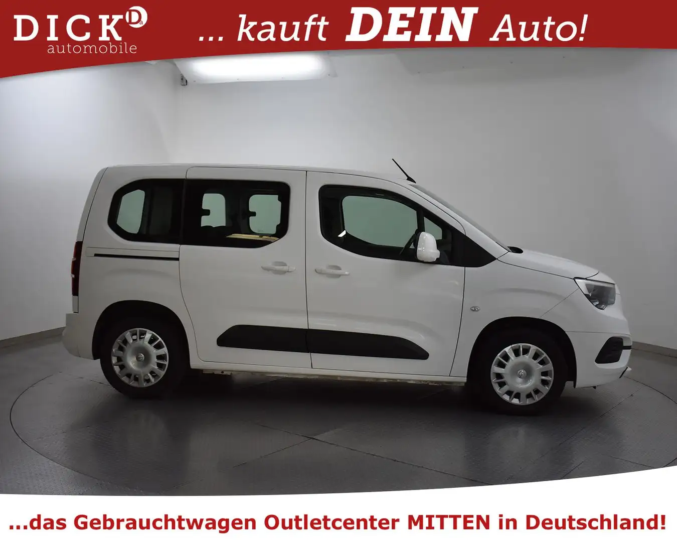 Opel Combo Life Combo 1.5d Life E Editi NAVI+MFL+TEMP+CARPL+PDC Weiß - 2
