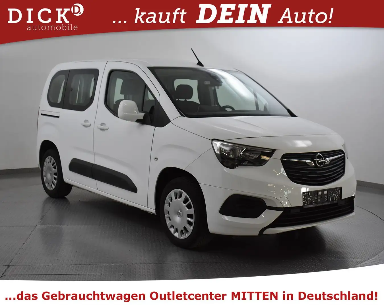 Opel Combo Life Combo 1.5d Life E Editi NAVI+MFL+TEMP+CARPL+PDC Weiß - 1