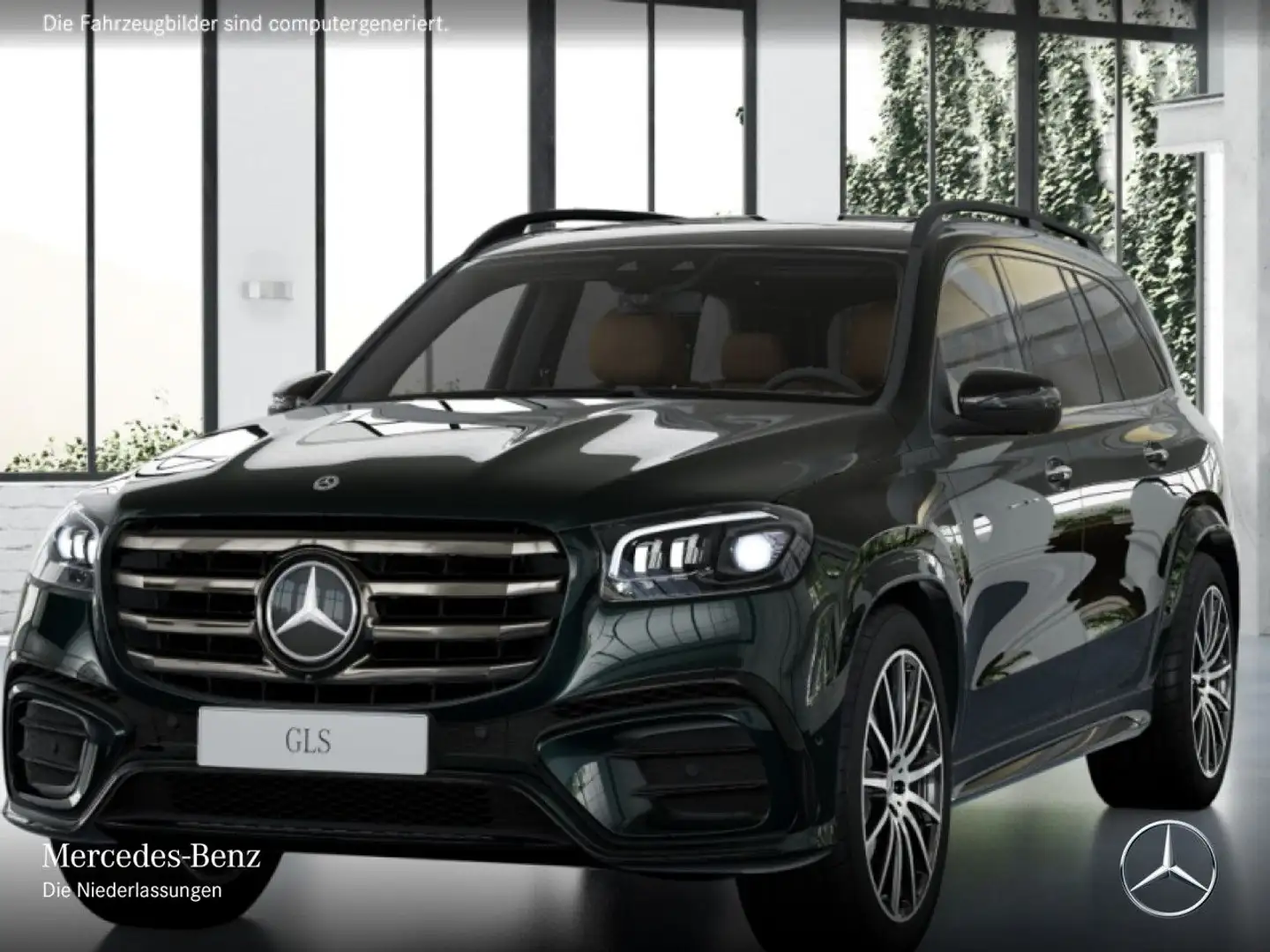 Mercedes-Benz GLS 450 4M AMG+NIGHT+PANO+360+AHK+MULTIBEAM+HUD+9G Grün - 2