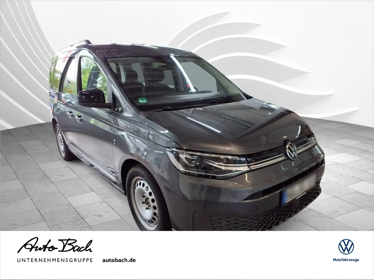 Volkswagen Caddy 2.0 TDI DSG Style, Navi, LED, Standheizung Grijs - 1