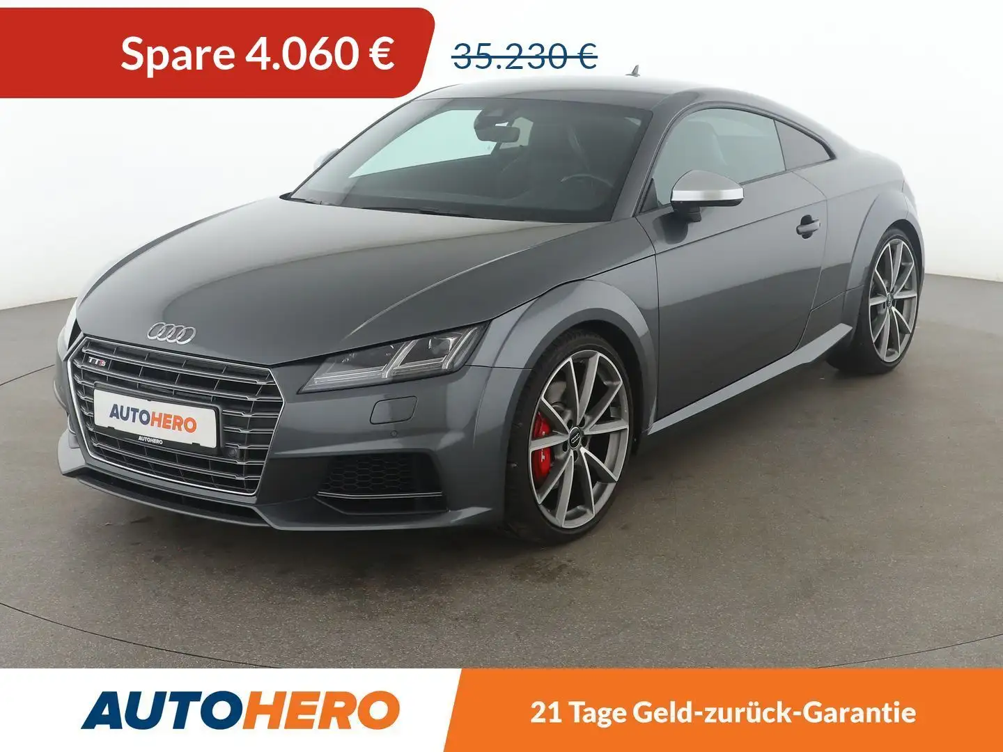 Audi TTS 2.0 TFSI quattro Coupe Aut.*NAVI*LED*TEMPO* Grau - 1