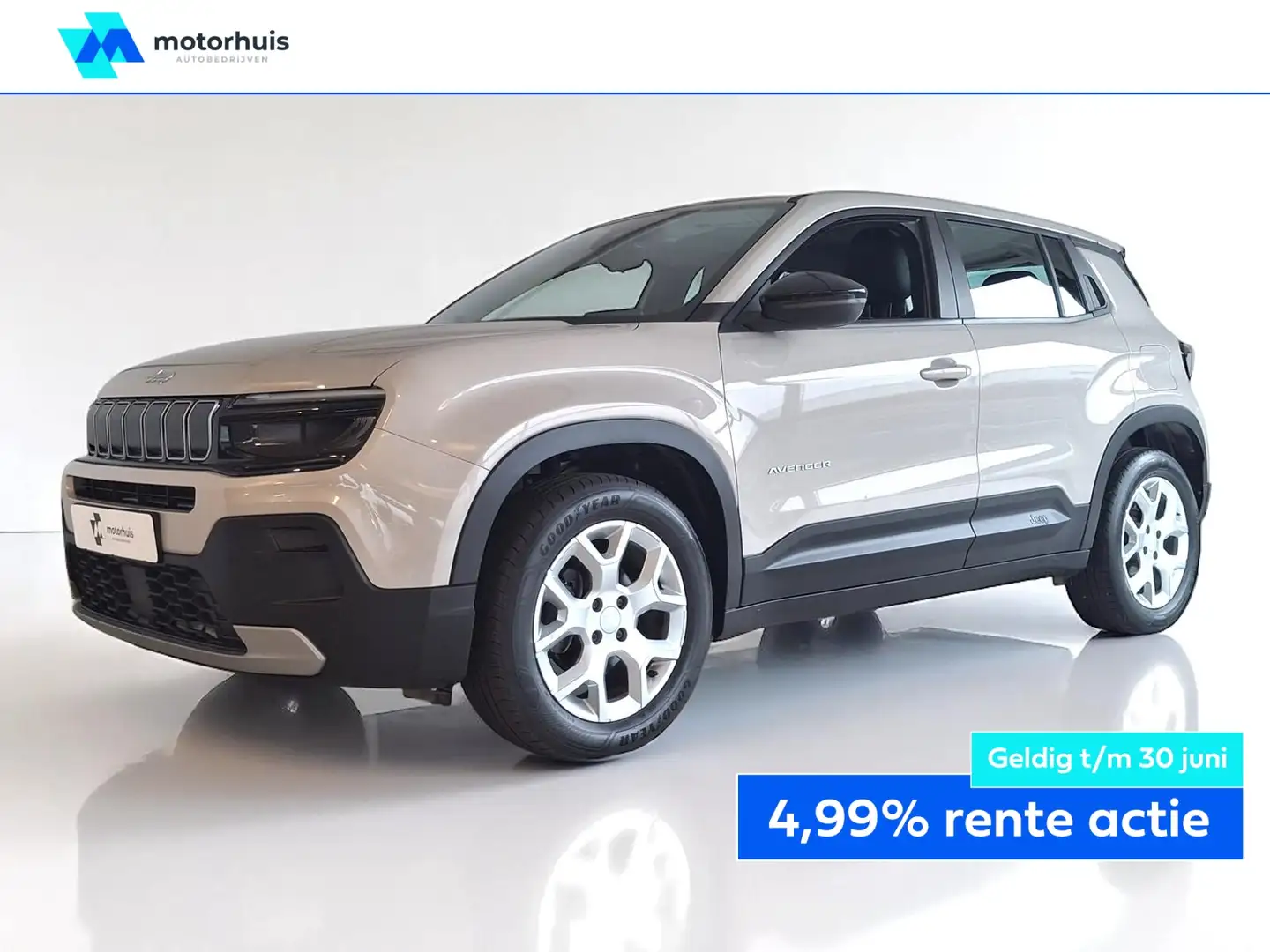 Jeep Avenger 1.2 Turbo 100pk Altitude Grau - 1