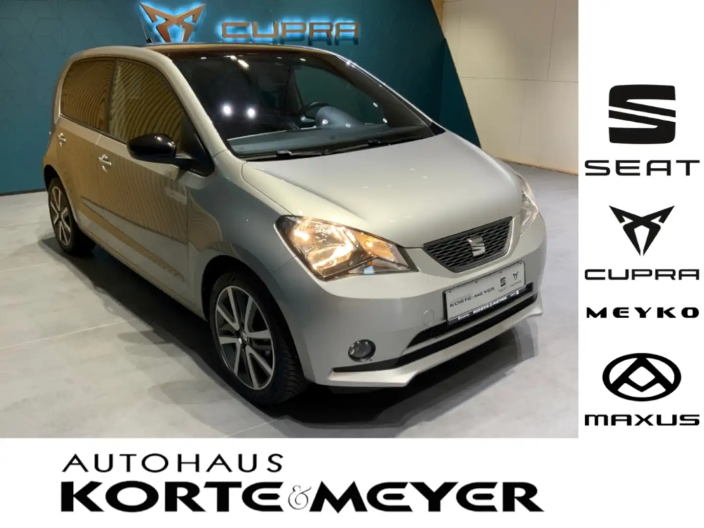 SEAT Mii electric Plus+Tempomat+PDC+Klimaautomatik Silber - 1