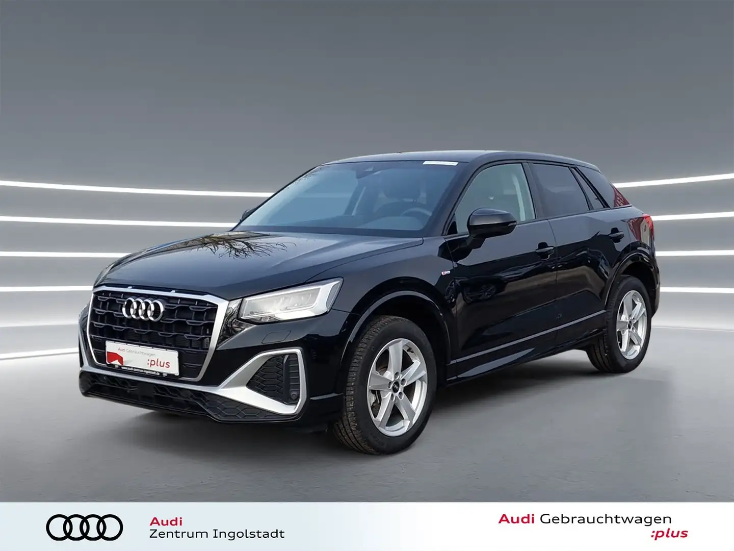Audi Q2 35 TDI S line AHK SONOS Keyless virtual GRA Schwarz - 2