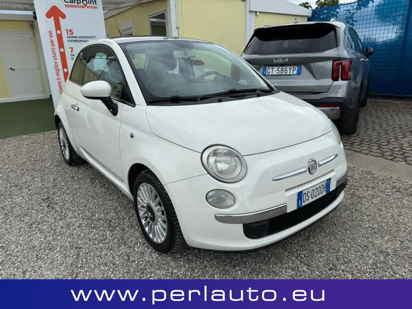 Fiat 500 1.2 Lounge Bianco - 2