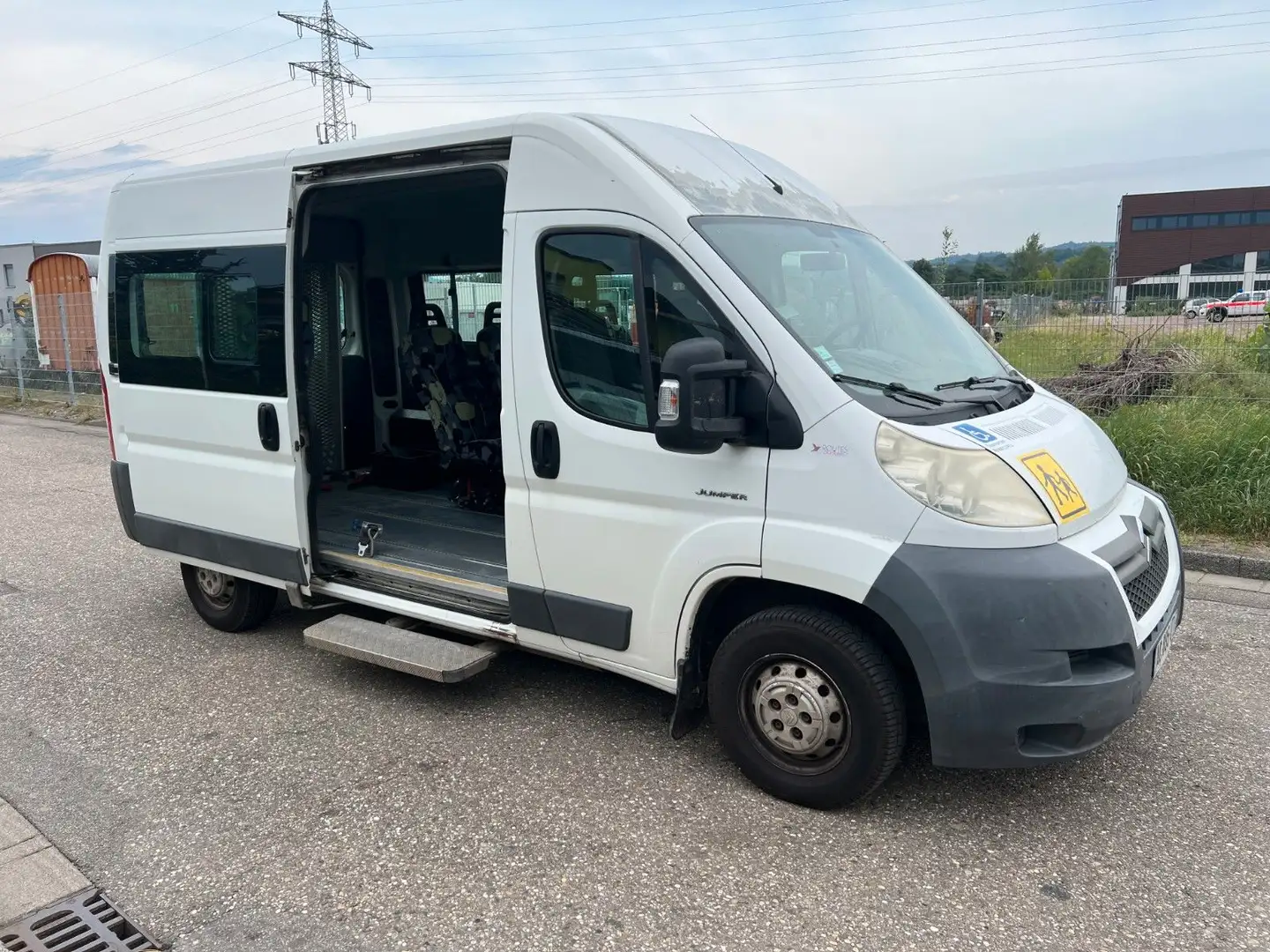 Citroen Jumper *Handicap*9 Sitzer*Behinderten Rampe Weiß - 1