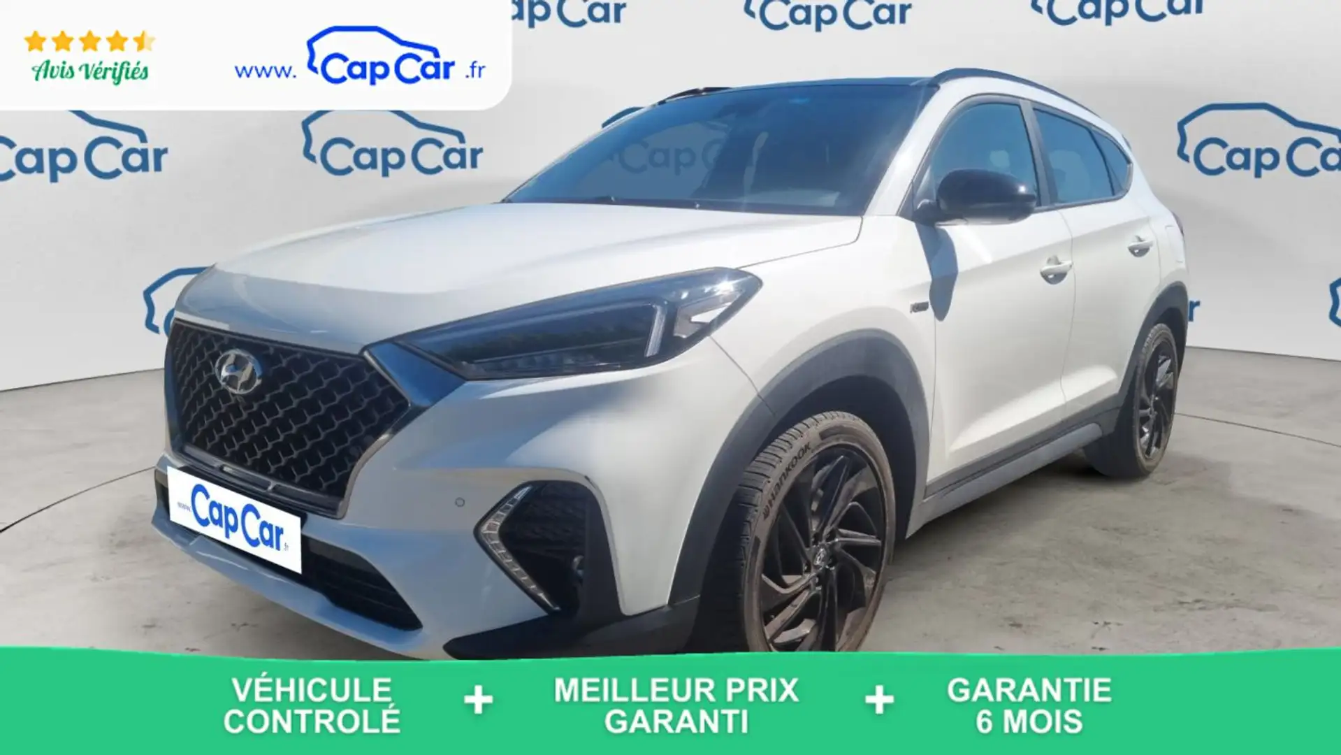 Hyundai TUCSON III 1.6 CRDi 136 2WD DCT7 N Line Executive - Autom Blanc - 1