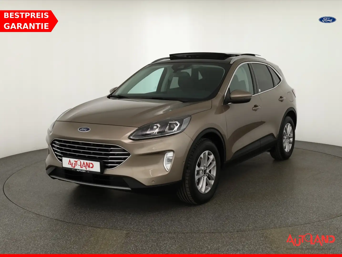 Ford Kuga 2.0 EcoBlue Titanium AWD LED Navi Panorama Gris - 1