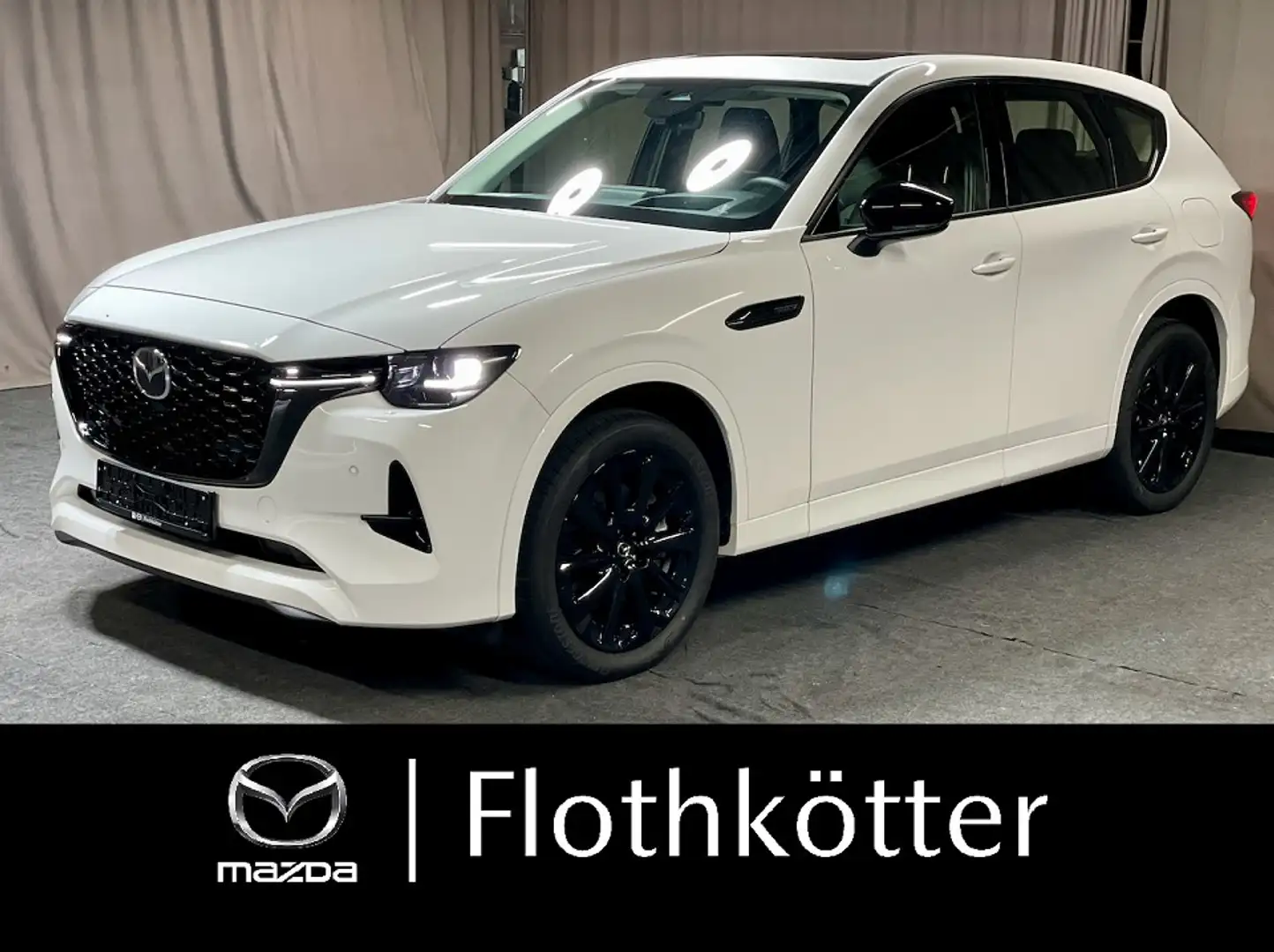 Mazda CX-60 327PS PHEV HOMURA*DRIVER*SOUND*PANO* Blanc - 1