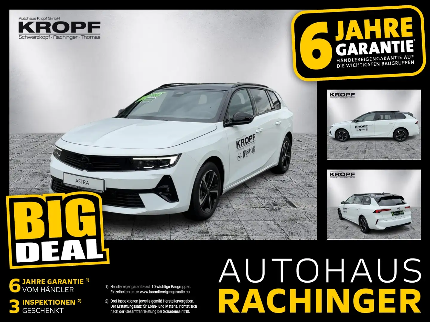 Opel Astra L Sports Tourer 1.5 D **ACC FLA 360** Weiß - 1