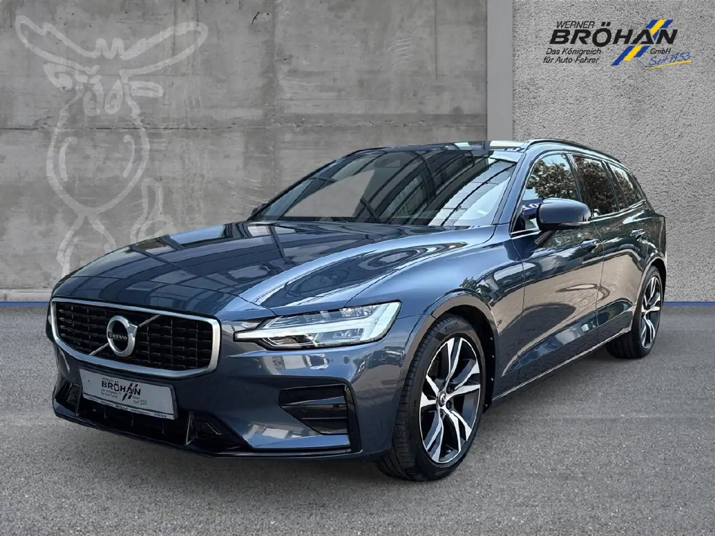 Volvo V60 D3 Geartronic R-Design Blau - 1