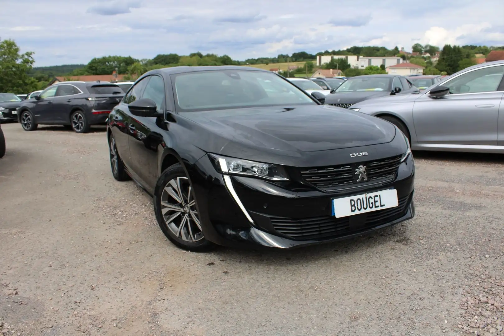 Peugeot 508 BLUE HDI 130 CV ALLURE PACK GPS 3D CAMÉRA RE USB JA 17 I-COKPIT BOITE AUTO EAT-8 Noir - 1