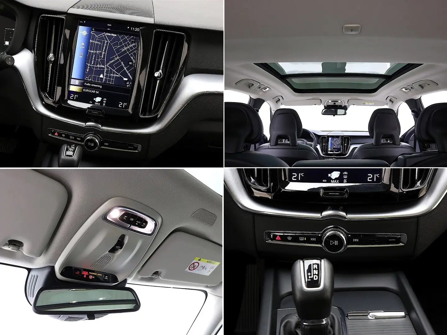 Volvo XC60 2.0 AWD Geartronic✔️TETTO APRIBILE✔️ Nero - 2