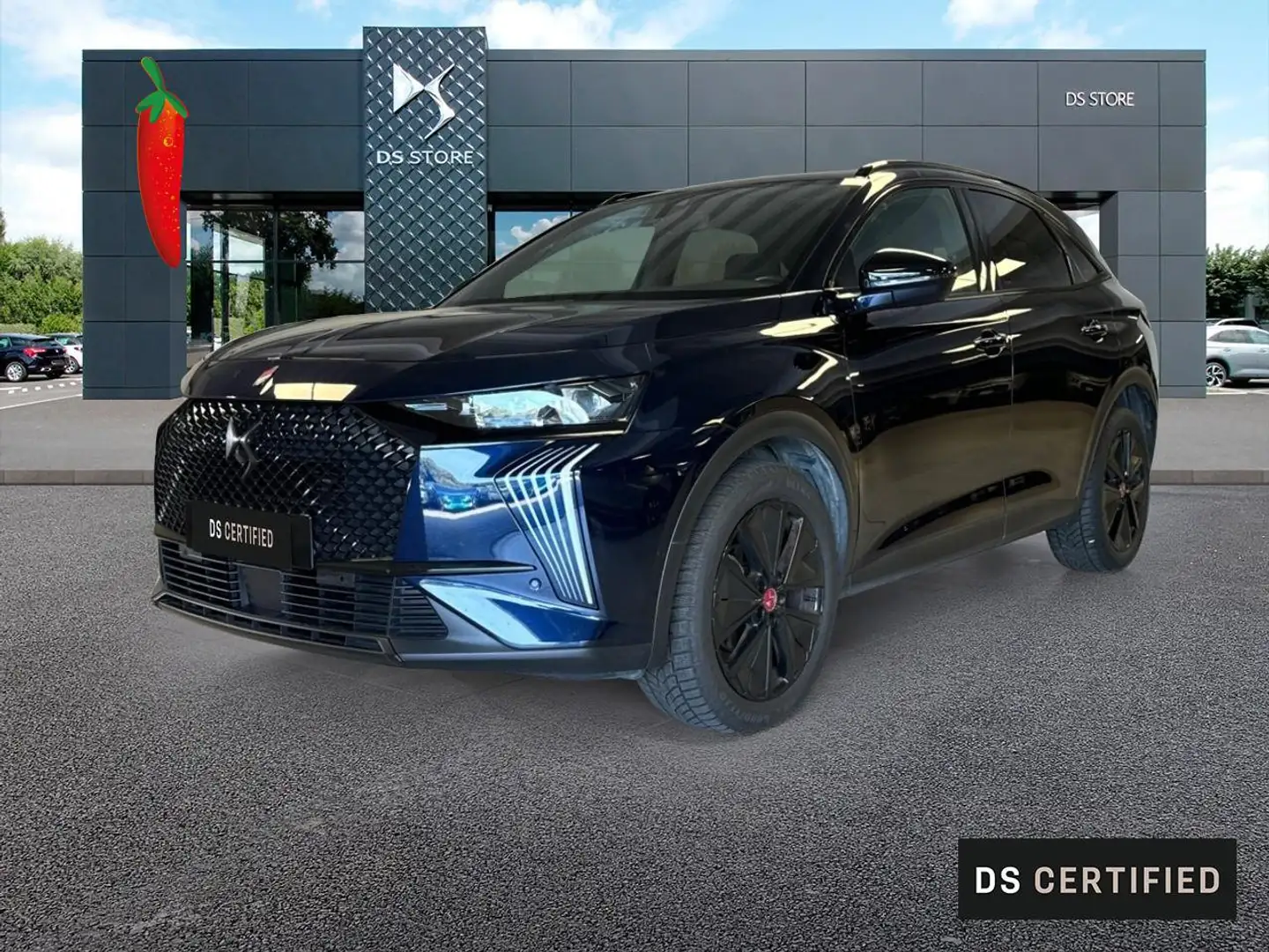 DS Automobiles DS 7 BlueHDi 130 Automatica Performance Line+ Blau - 1