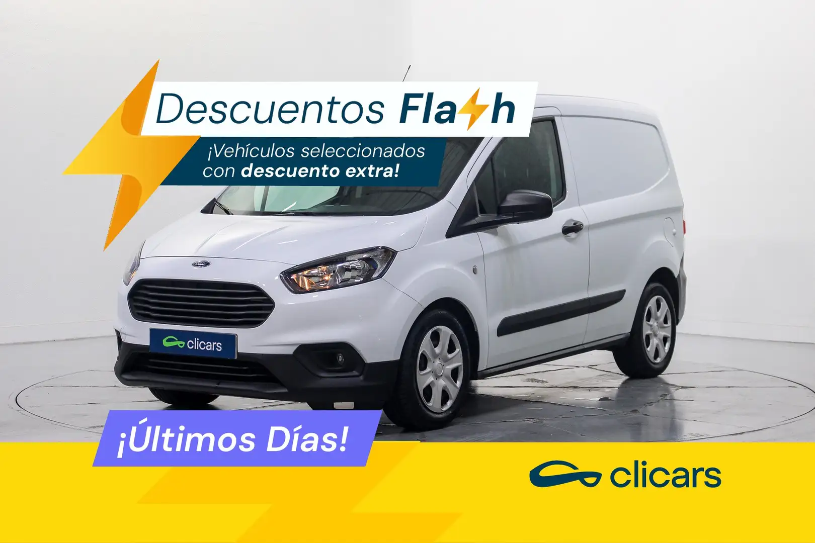 Ford Transit Courier Van 1.5TDCi Trend 75 Blanc - 1