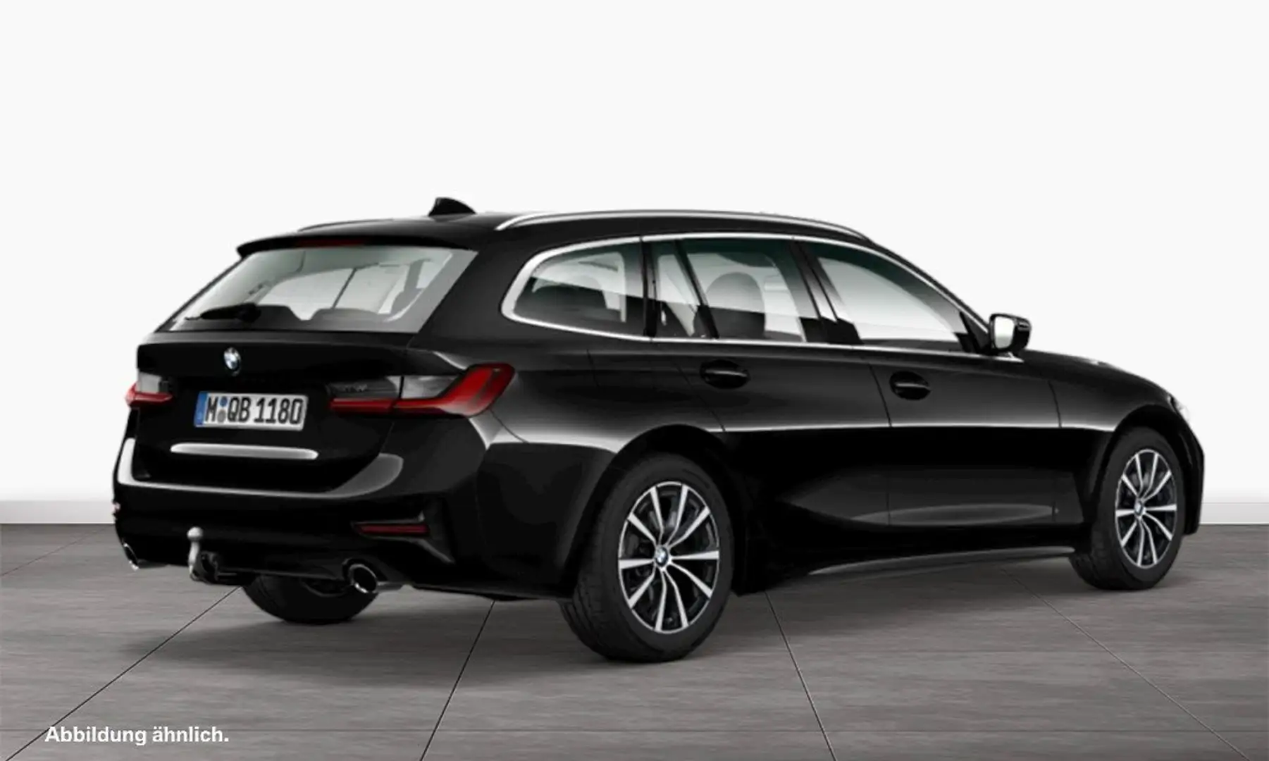 BMW 318 i Touring Advantage DAB Tempomat Klimaaut. Schwarz - 2