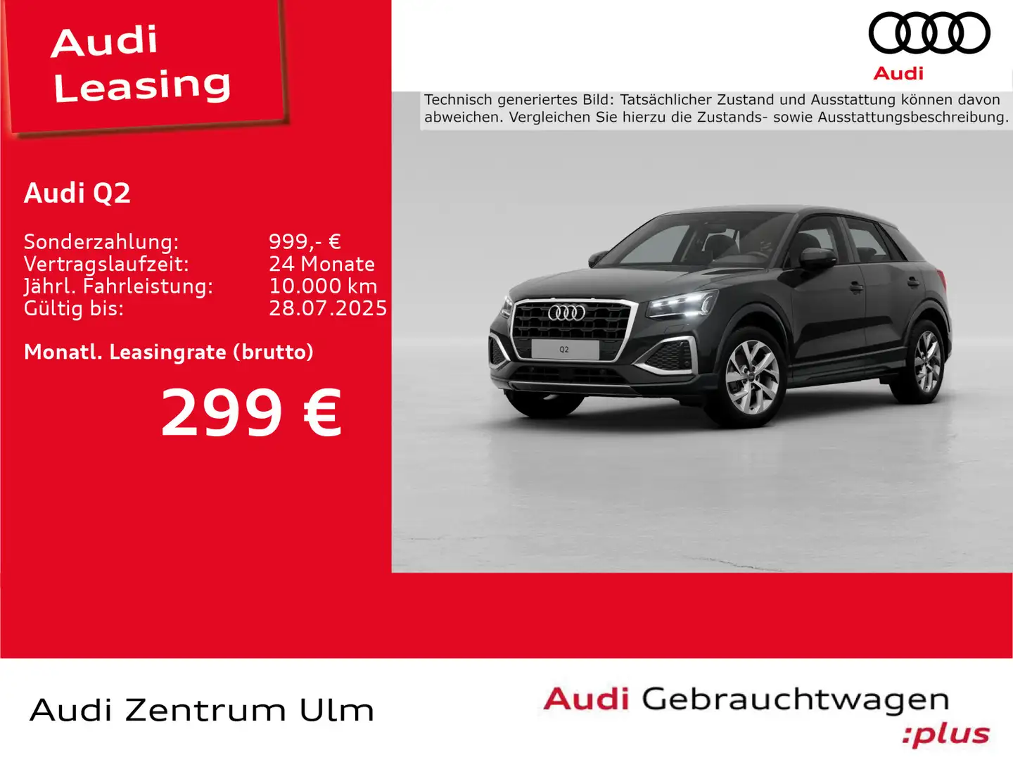 Audi Q2 Advanced 35 TFSI AHK NAV+ MATRIX E-KLAPPE Schwarz - 1