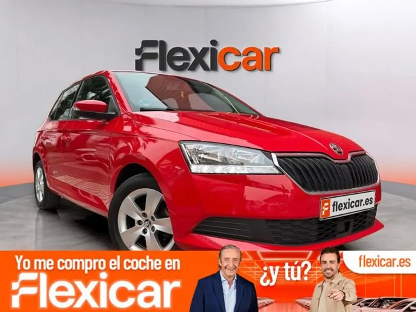 Skoda Fabia 1.0 MPI Active 55kW Rojo - 1